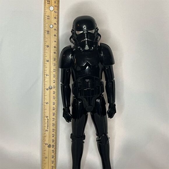 Star Wars Shadow Trooper Action Figure 2013 Black - Picture 1 of 6